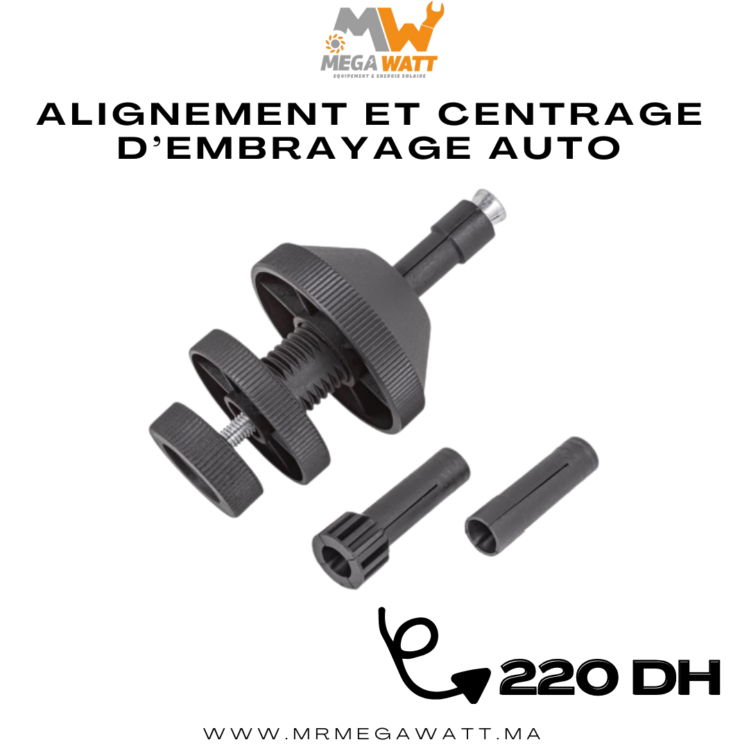 ALIGNEMENT ET ÉCARTAGE D'EMBRAYAGE