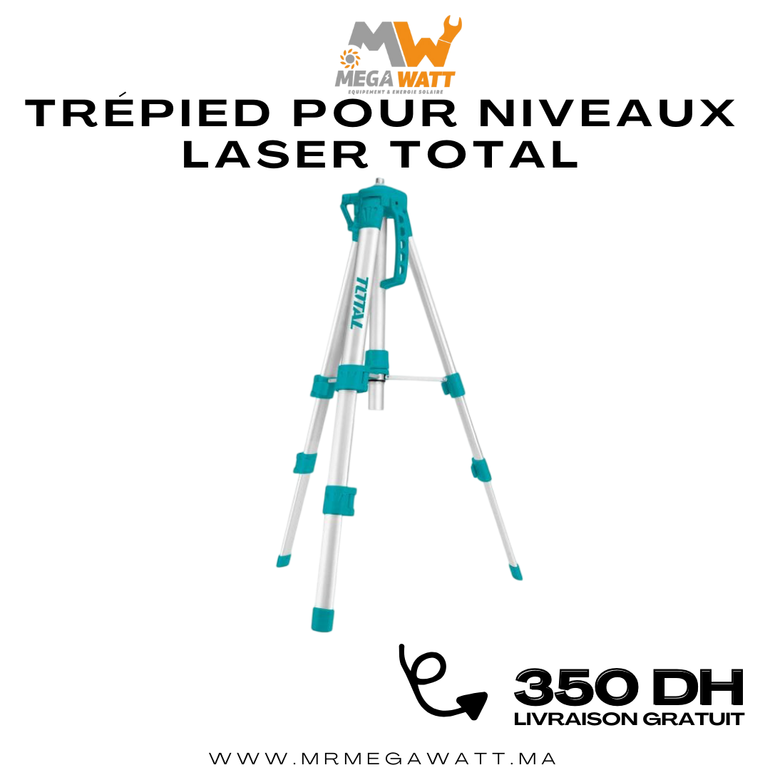 Trépied pour niveaux laser total