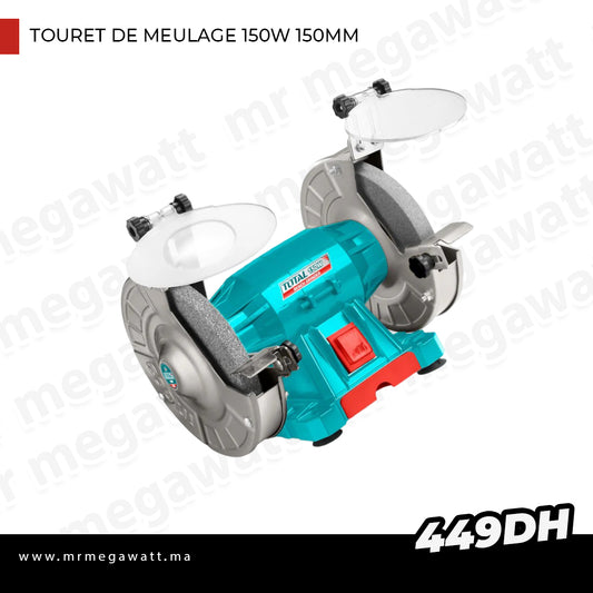 Touret de Meulage 150W 150mm
