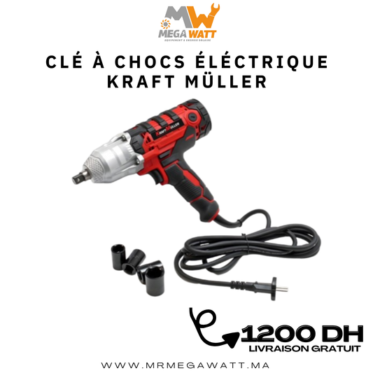 Clé à chocs électrique KRAFTMULLER