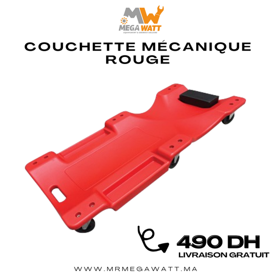 Couchette Mécanique Rouge