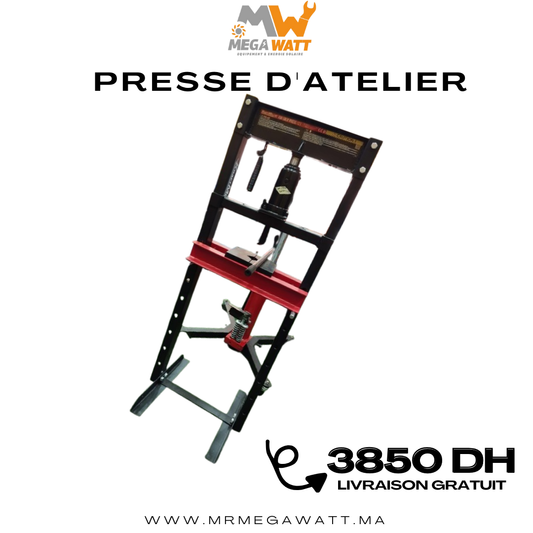 Presse d'atelier hydraulique Kraftmüller 12 T,