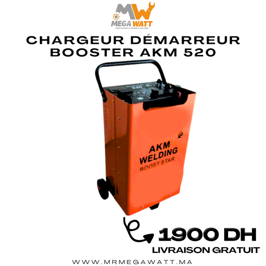 Chargeur Démarreur Booster AKM 520