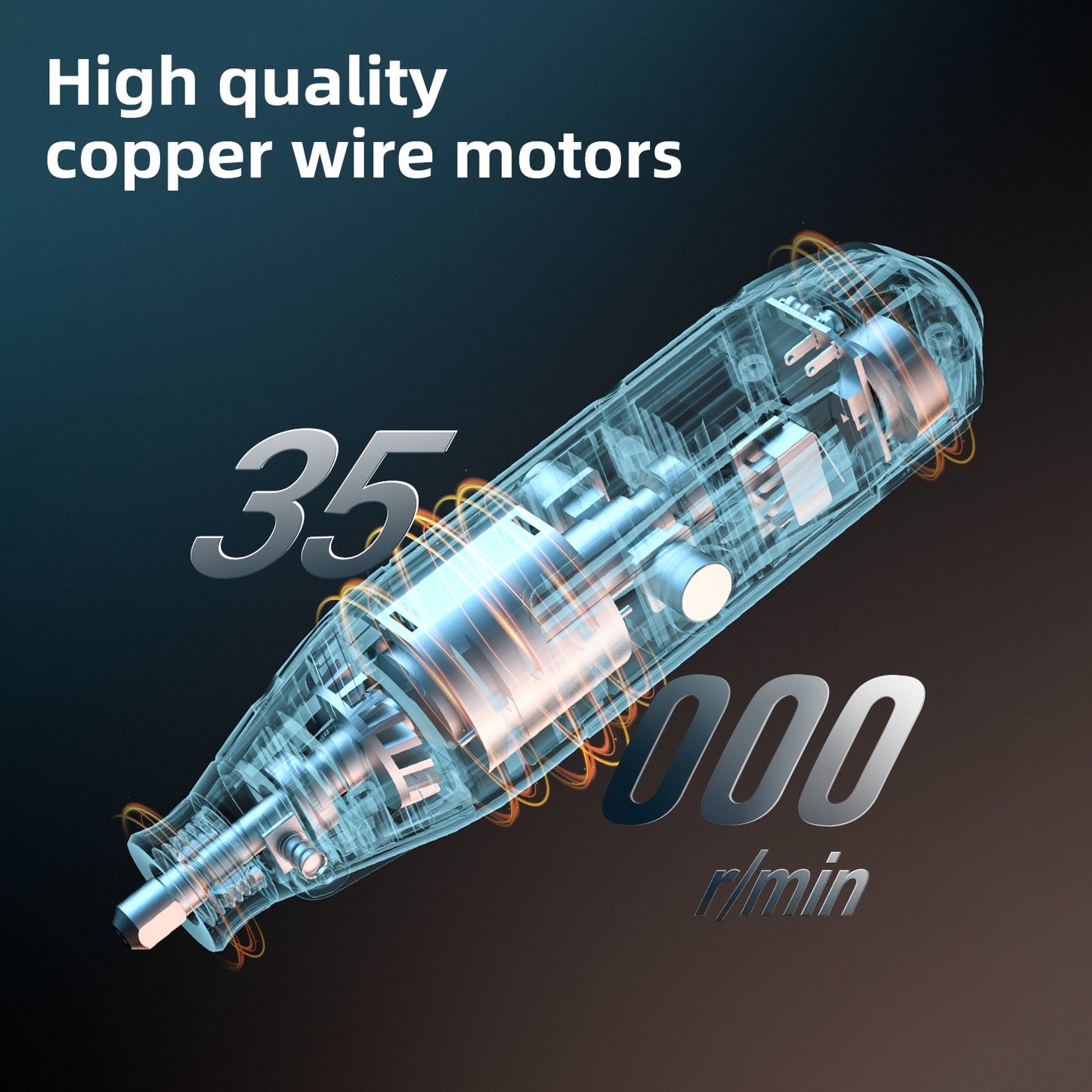 Mini Perceuse avec arbre flexible (130W)
