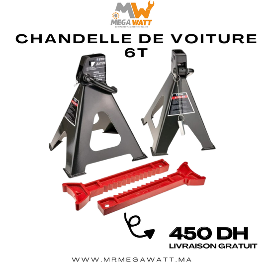 Chandell de voiture 6 T