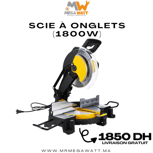 Scie à onglets (1800 W)