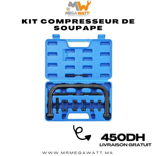 Kit Compresseur de Ressort de Soupape - Robuste et précis