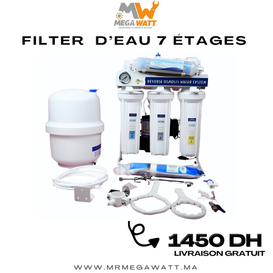 FILTER D'EAU 7 ETAGES