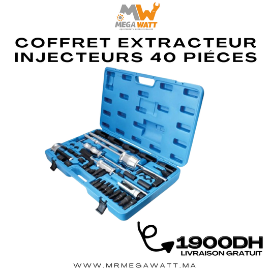 Coffert extracteur injecteurs 40 piéces