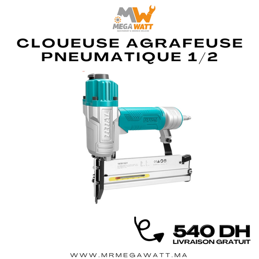 Cloueuse à grafeuse pneumatique 1/2