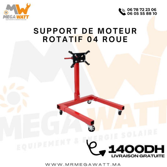 SUPPORT DE MOTEUR ROTATIF 04 ROUE