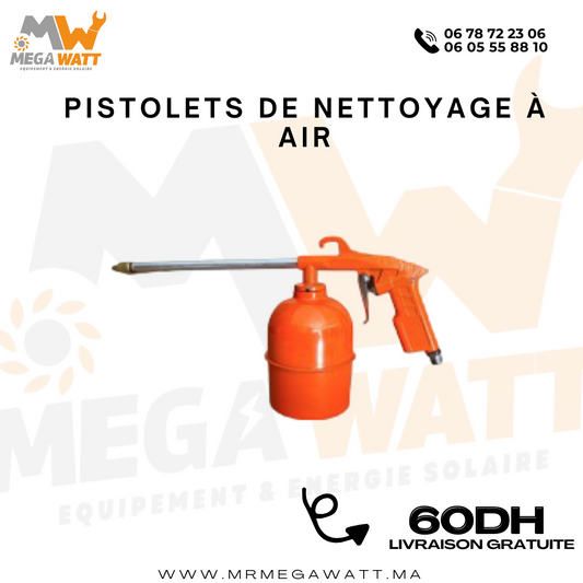 PISTOLETS DE NETTOYAGE À AIR