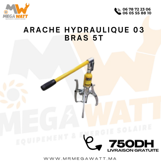 ARACHE HYDRAULIQUE 03 BRAS 5T