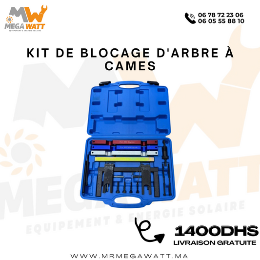 KIT D'OUTILS DE BLOCAGE D'ARBRE À CAMES