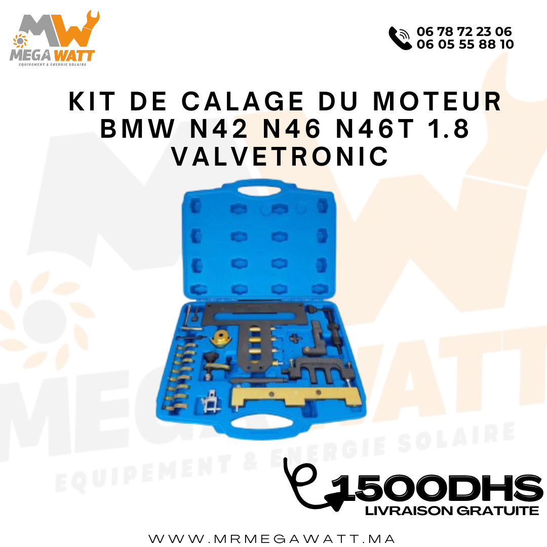 KIT DE CALAGE DU MOTEUR BMW N42 N46 N46T 1.8 VALVETRONIC