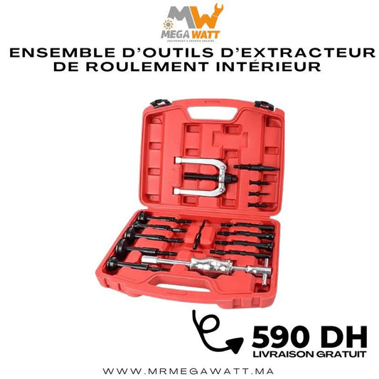Ensemble d'outils d'extracteur de roulement intérieur